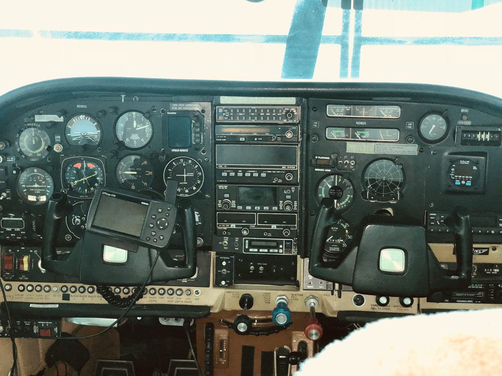 Cessna 210 Centurion N2160S Instrument Panel