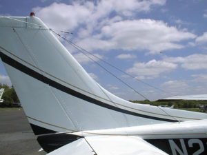 Cessna 210 Centurion N2160S Tail
